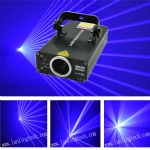 L118B 100mW blue Step motor Sound Single color laser displayer